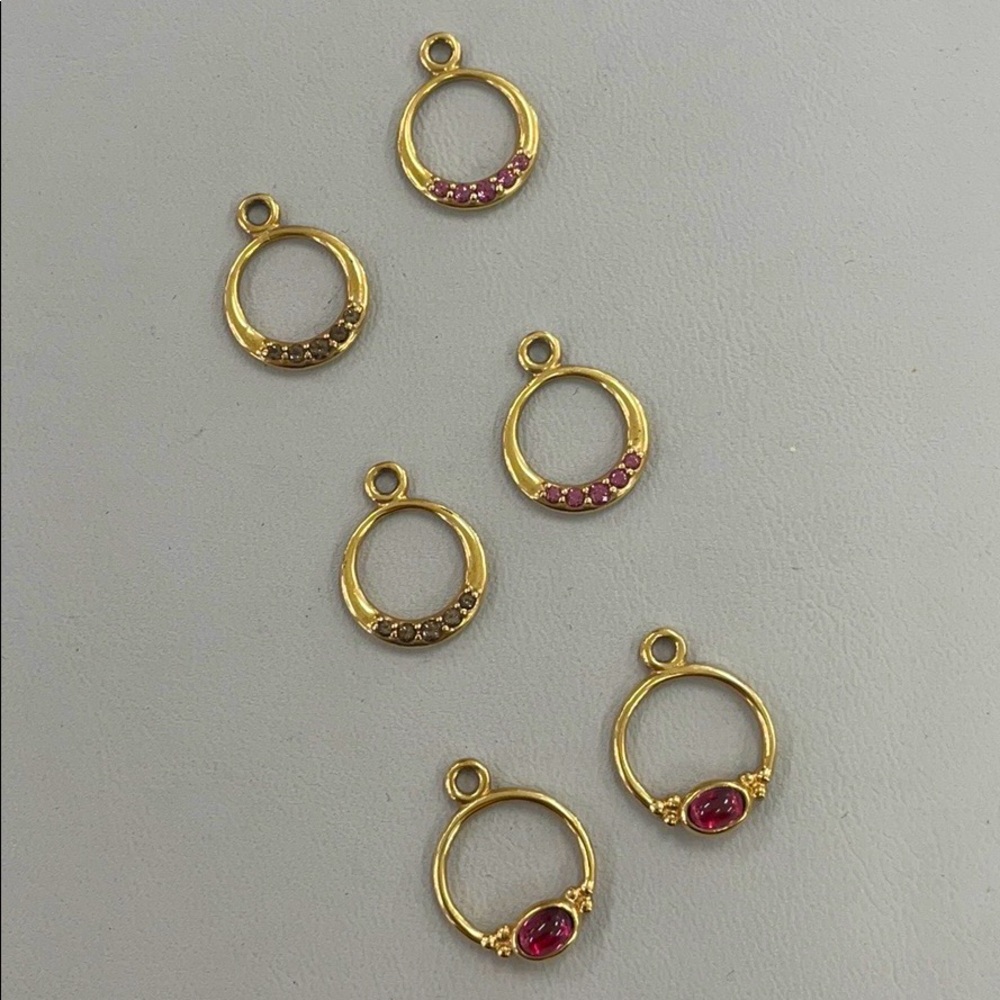 Bundle of 3 pairs of earring charms